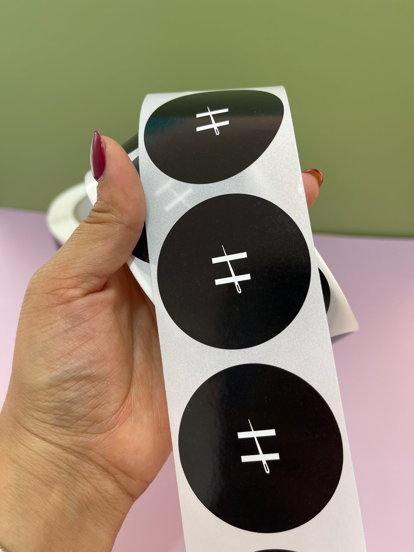 Rollo de sticker full color