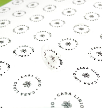 Sticker transparente