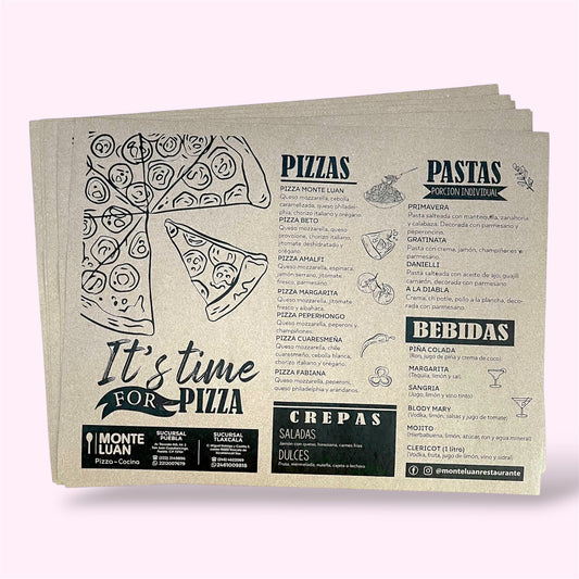 Manteleta/Mantel de papel