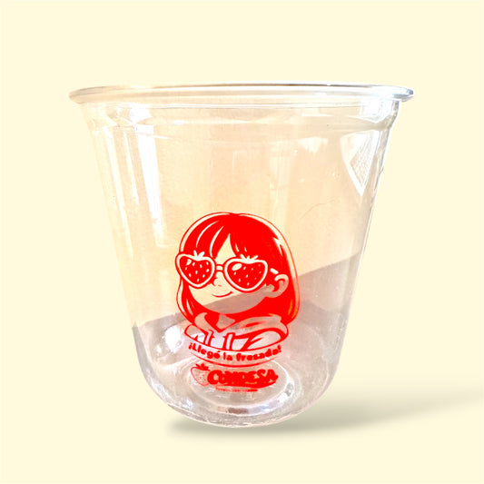 Vaso PET U para bebidas frías