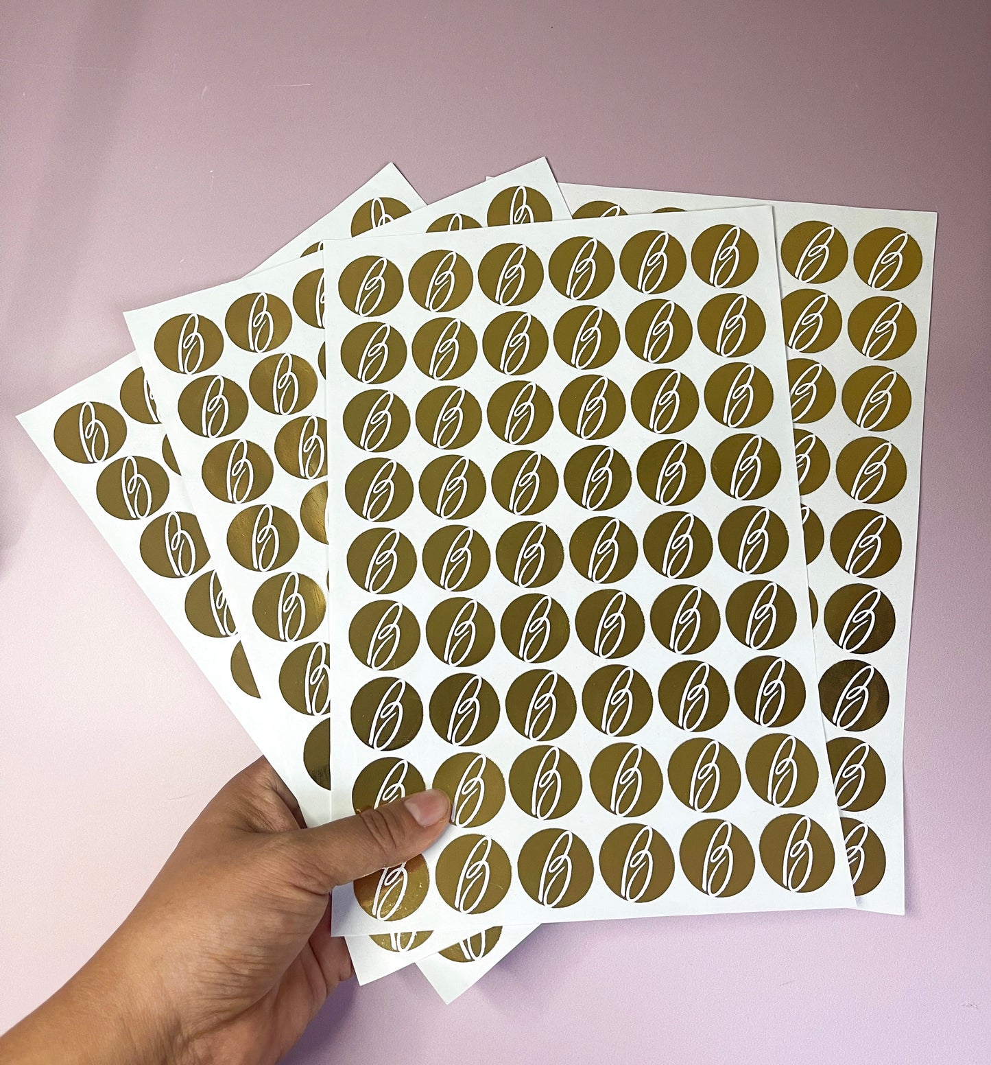 sticker de foil