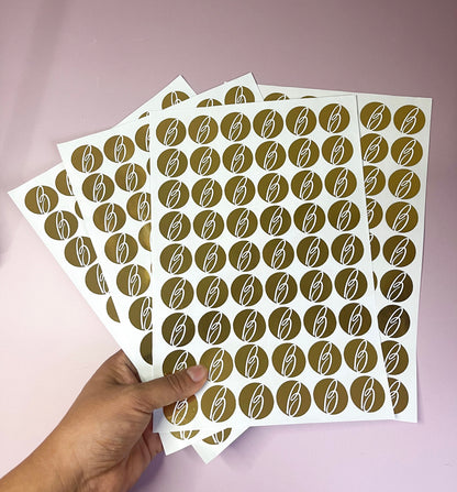 sticker de foil