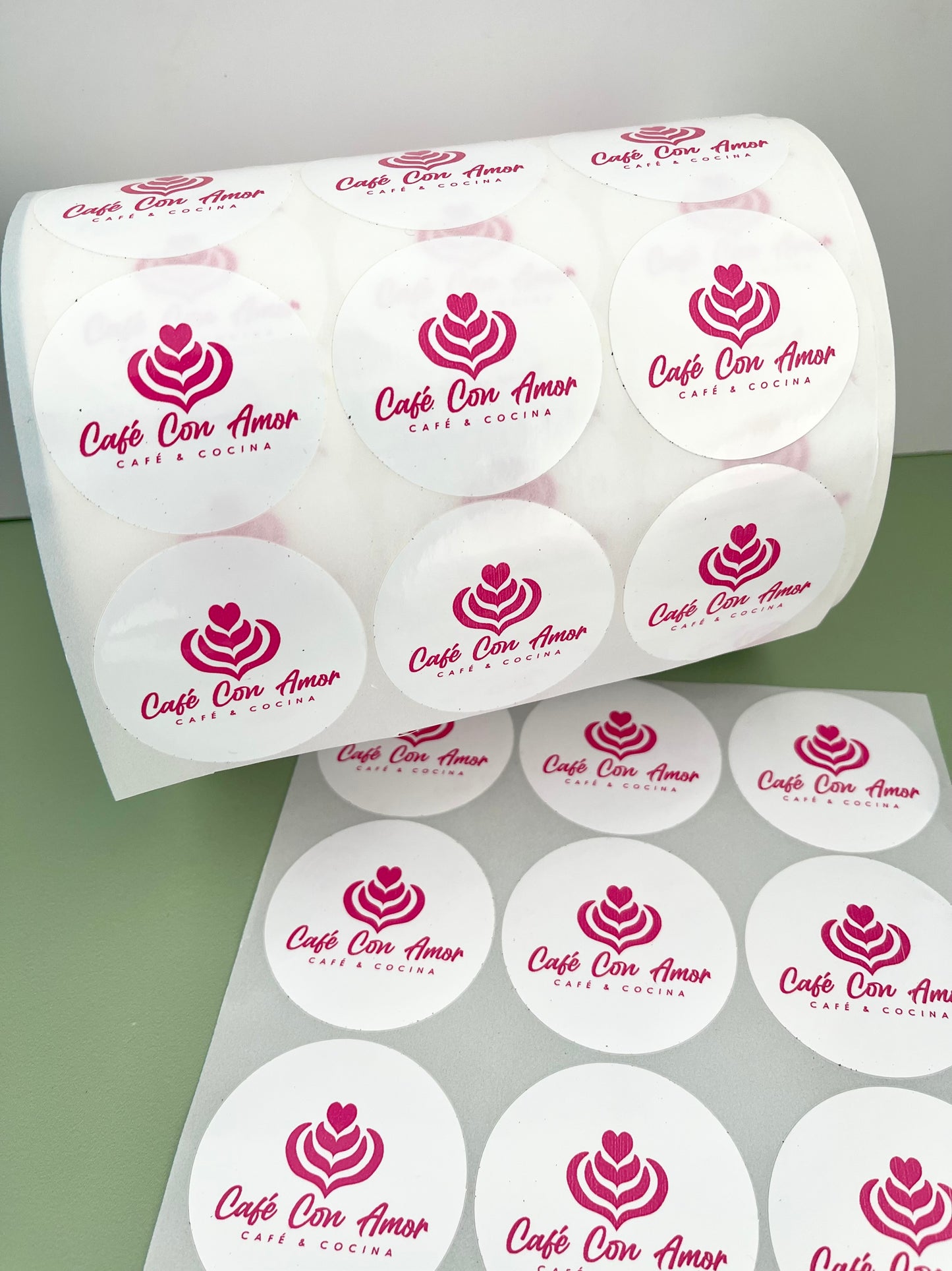 Sticker waterproff vinil en rollo