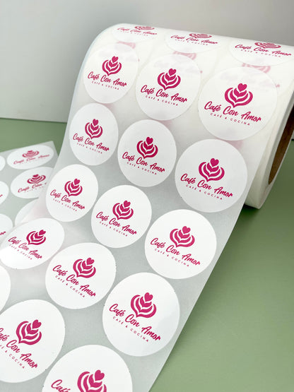 Sticker waterproff vinil en rollo