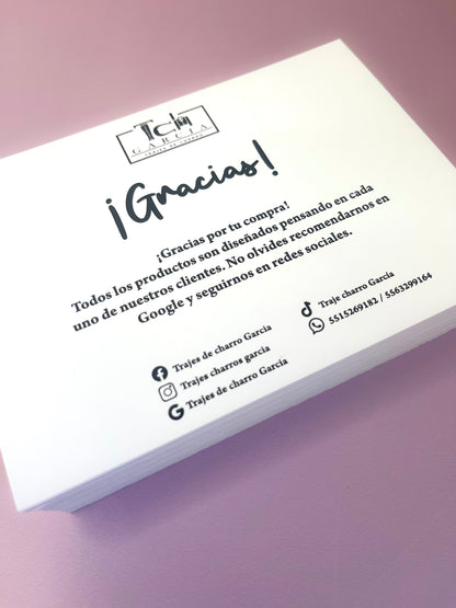 Tarjetas de presentación